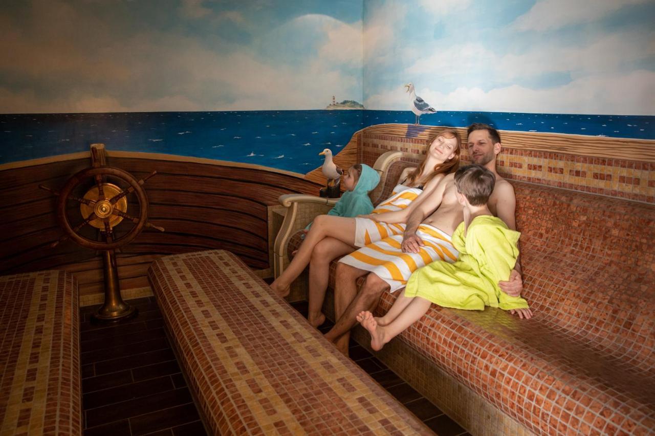 Familien Wellness Hotel Seeklause Mit Grossem Abenteuerspielplatz "Piraten-Insel-Usedom" Kinder Immer All-Inklusive & Getraenke Ganztags Inklusive Trassenheide Kültér fotó